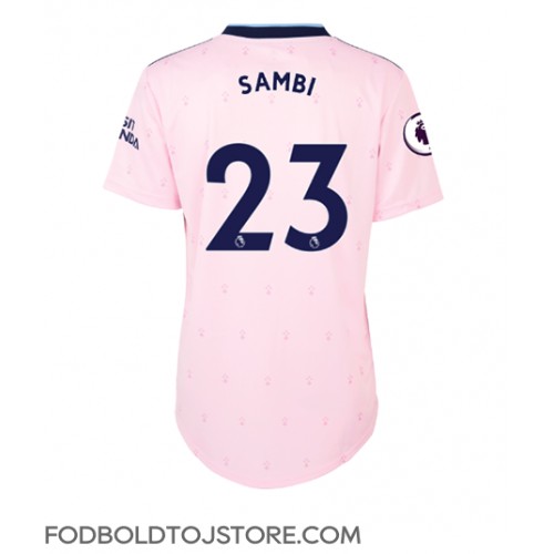 Arsenal Albert Sambi Lokonga #23 Tredjetrøje Dame 2022-23 Kortærmet